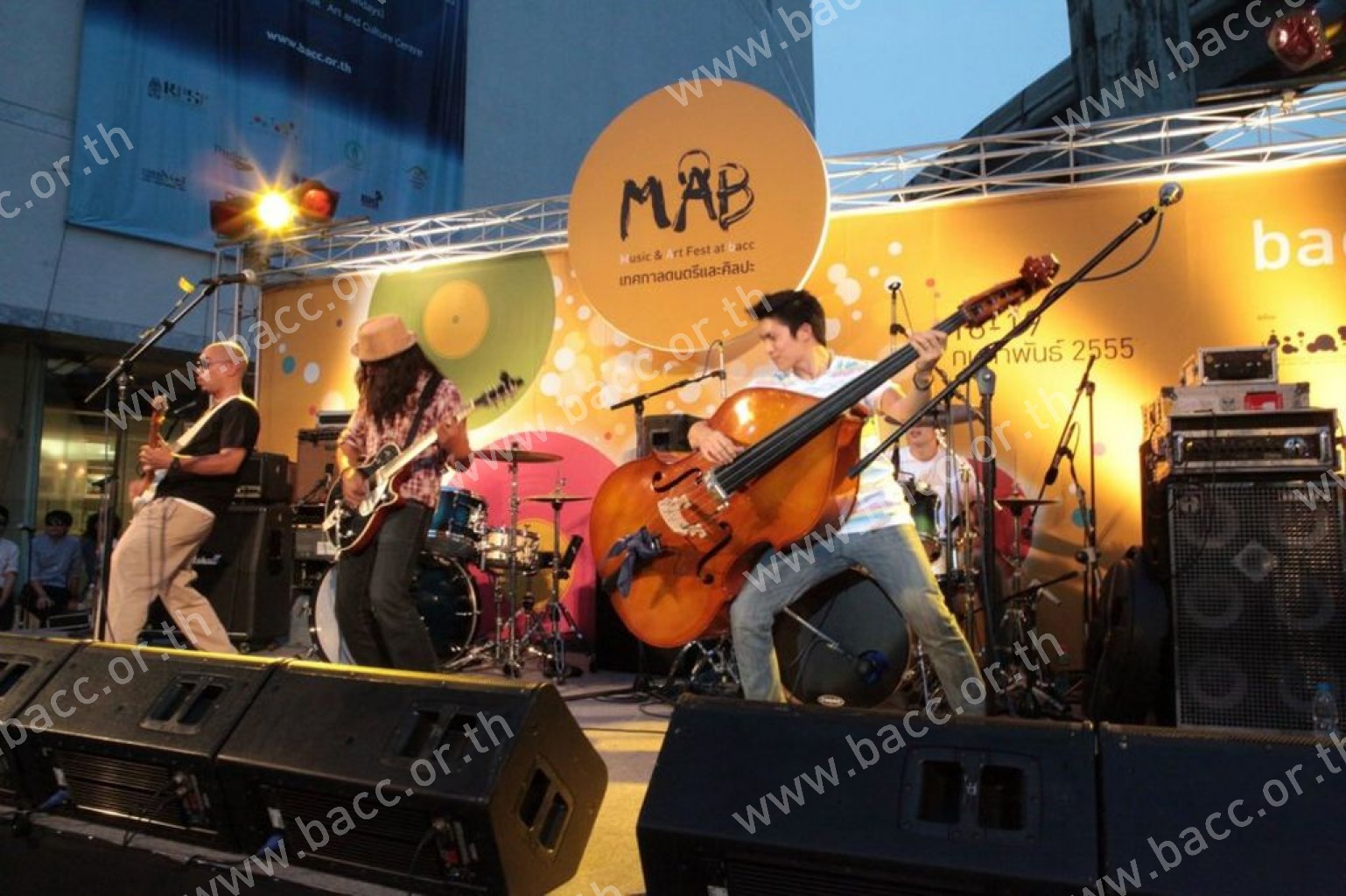 โครงการเทศกาลดนตรี Music & Art Fest at bacc 2012 : MAB ครั้งที่ 1