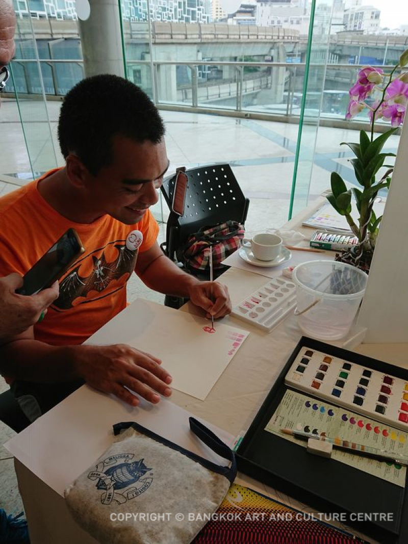 BACC Art of Nature Workshop 1st Botanical Art Workshop “The Beauty of Orchids”/ วันที่ 28 กรกฎาคม 2561