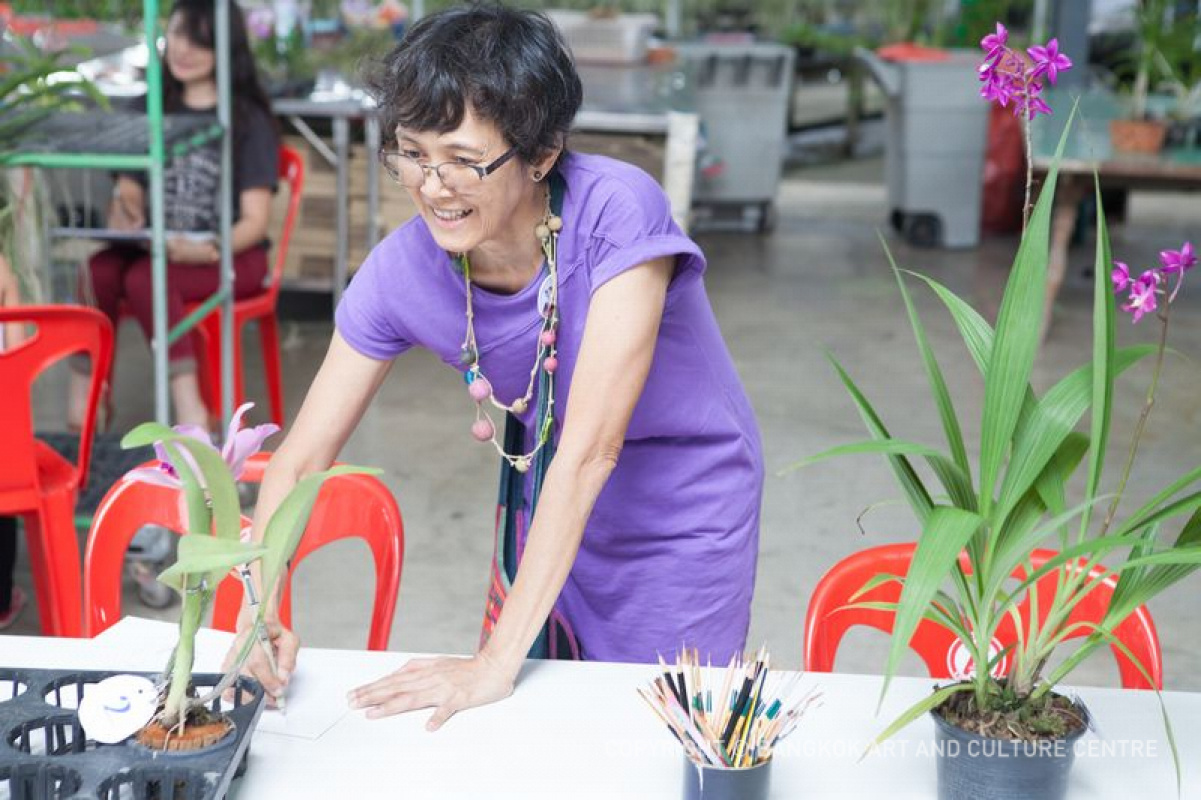BACC Art of Nature Workshop 1st Botanical Art Workshop “The Beauty of Orchids”/ วันที่ 5 สิงหาคม 2561